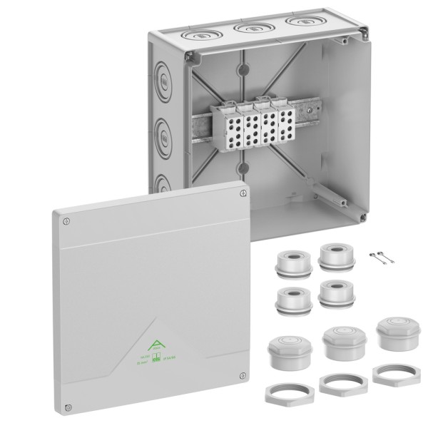 Spelsberg Abox HA 350 Abzweigkasten IP66 grau 252x252x120mm