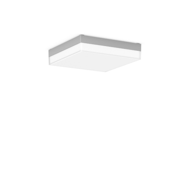 RZB 312665.004.19 LED-Anbauleuchte FLAT SLIM square 3000K 4000K 1300...2300lm Sensorik silber