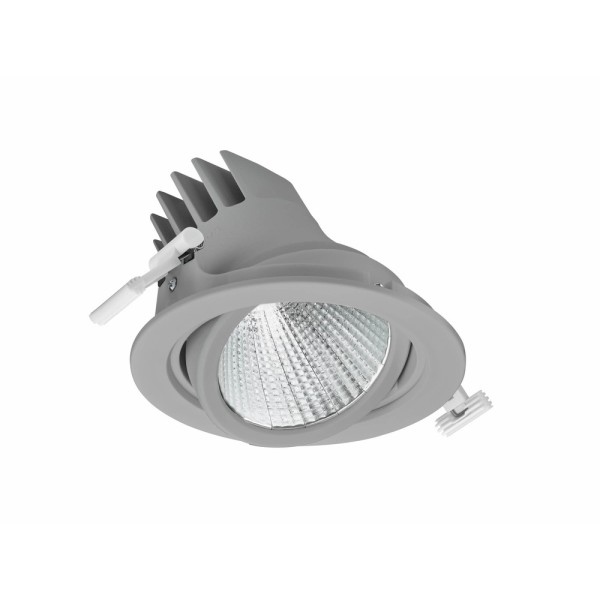 Philips LuxSpace Accent Performance Einbaustrahler 38.5W D155mm 4700lm 2700K Silber IP20