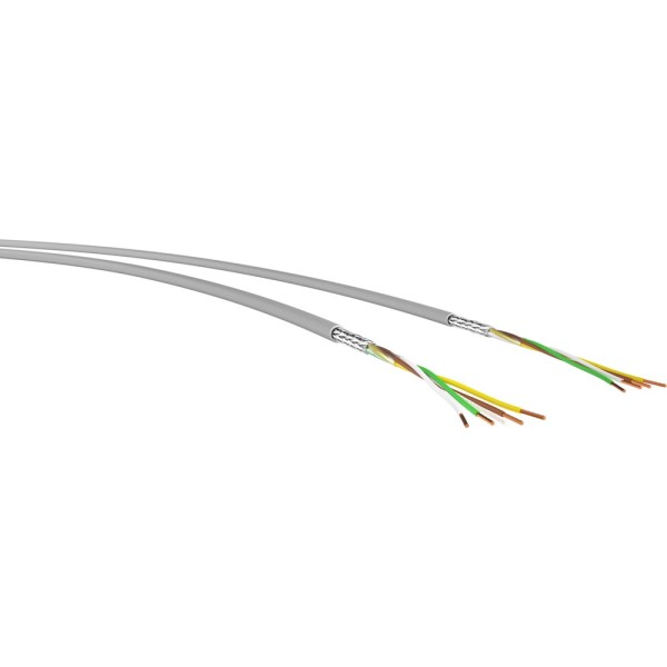 LIYCY-OB 6x0,5mm² Elektronik-Steuerleitung geschirmt grau Meterware