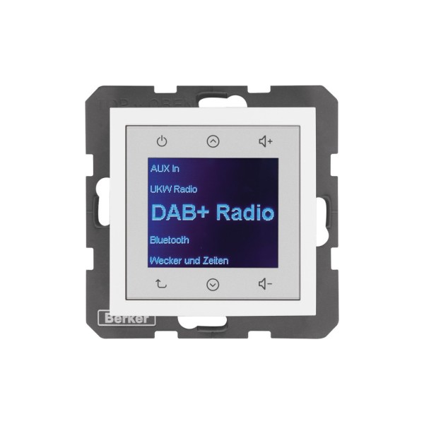 Berker 29848989 Radio DAB+ S.1/B.x polarweiß glänzend