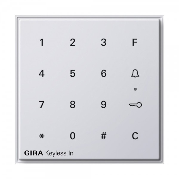 Gira 260566 Keyless In Codetastatur TX_44 (IP 44) Reinweiß