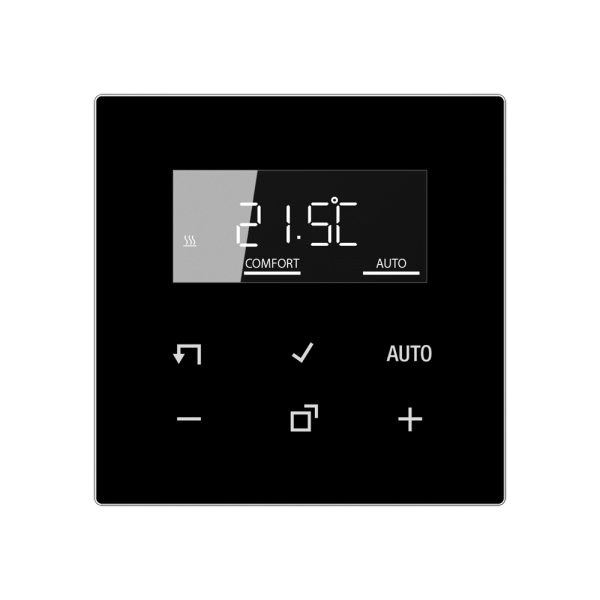 Jung LS1790DSW LB-Management Raumthermostat-Display Serie LS schwarz