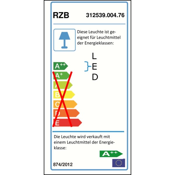 RZB 312539.004.76 LED-Anbauleuchte FLAT SLIM square 3000K 4000K 2950...4550lm DALI silber