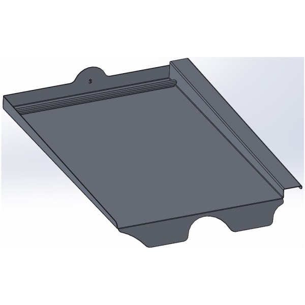 Schletter 103005-015 Alu-Tile BEZ für Erlus E58