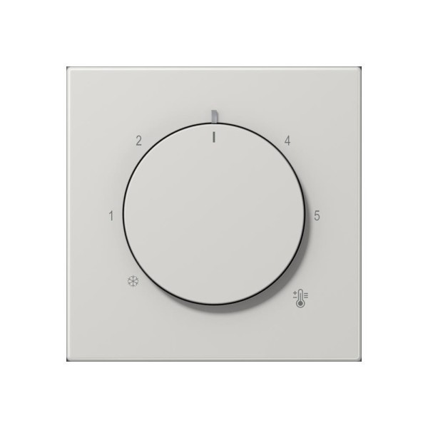 Jung LS1749BFLG Abdeckung für Thermostat Serie LS 990 lichtgrau