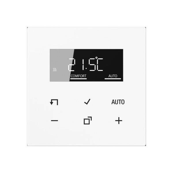 Jung BTLS1791WW HOME Raumthermostat-Display Serie LS alpinweiß