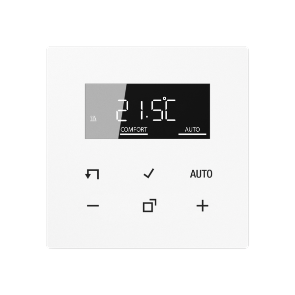 Jung LS1790DWW LB-Management Raumthermostat-Display Serie LS alpinweiß