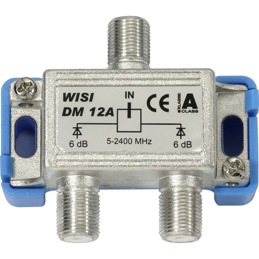 Wisi DM 12 A SAT-Verteiler 2-fach 5...2400 MHz 4...6 DB | Abzweiger ...