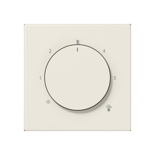 Jung LS1749BF Abdeckung für Thermostat Serie LS 990 cremeweiß