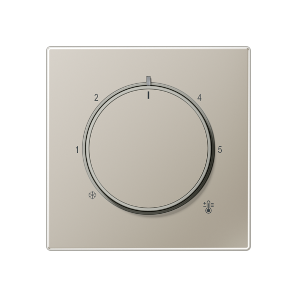 Jung ES1749 Abdeckung für Thermostat Serie LS Edelstahl