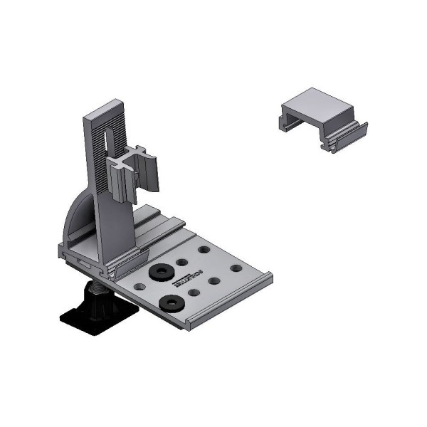 Schletter 103006-020 Dachhaken-Set Alu-Tile Pro