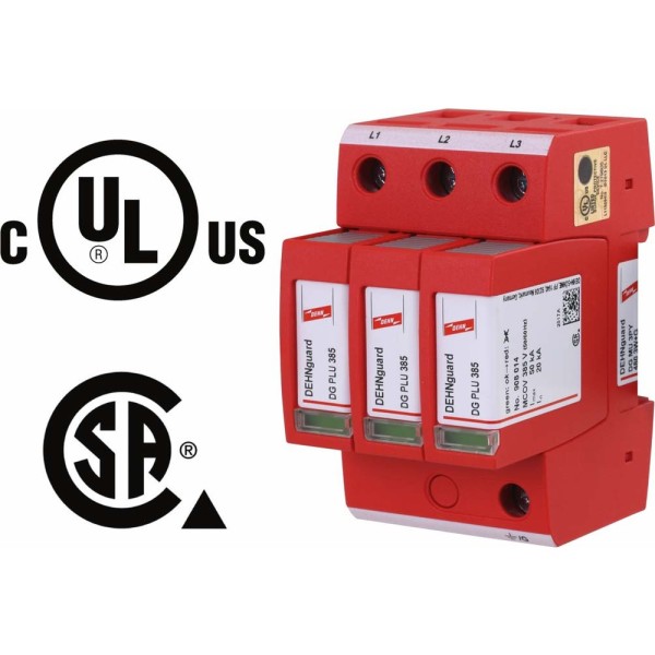 DEHN DGMU3PY4803W+G DEHNguard MU 3PY ... 3W+G Mehrpoliger Überspannungsableiter