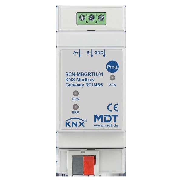 MDT technologies SCN-MBGRTU.01 KNX Modbus Gateway RTU485 2TE REG