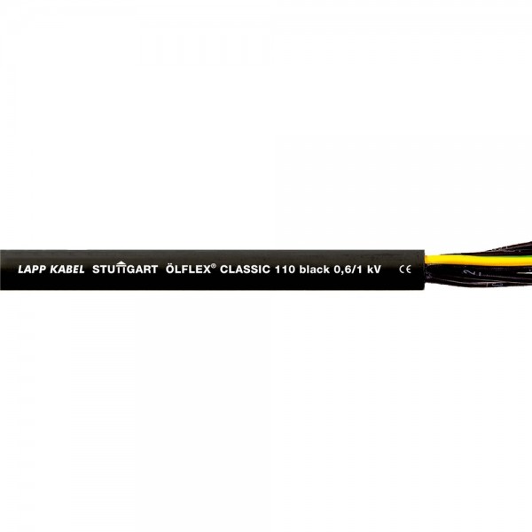 Lapp Kabel ÖLFLEX CLASSIC 110 BLACK 0,6/1kV 34x1,0mm² Steuerleitung 1120294 Meterware