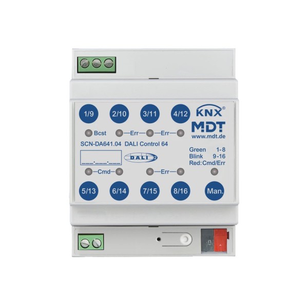 MDT technologies SCN-DA641.04 DALI Control 64 Gateway 4TE REG