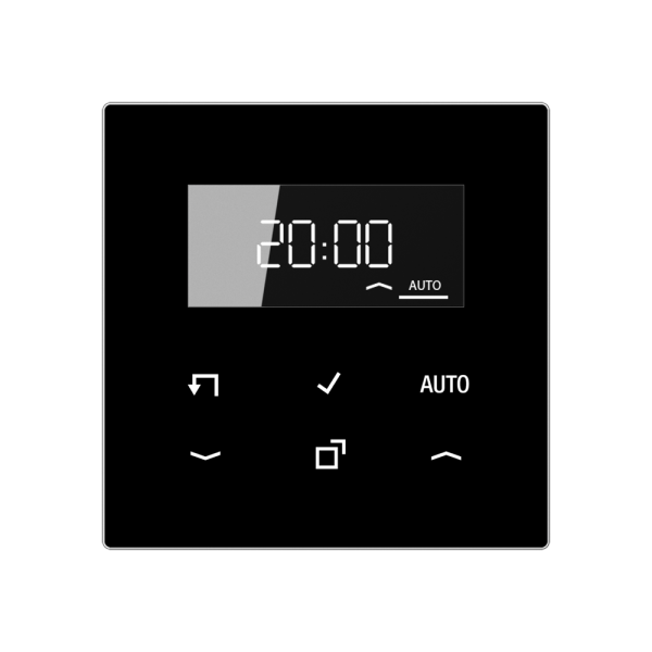 Jung LS1750DSW LB-Management Timer-Display Serie LS schwarz