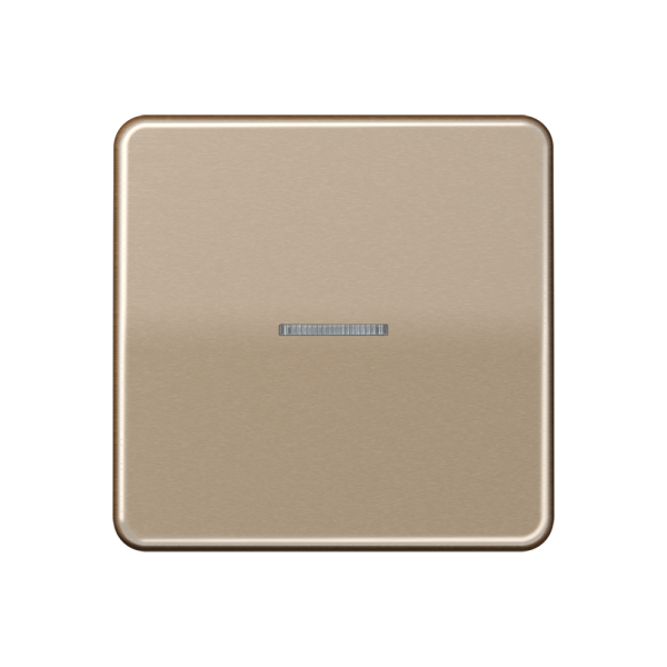 Jung CD590KO5GB Wippe mit Lichtleiter Serie CD gold-bronze