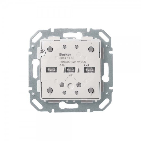 Berker 80141180 Tastsensor-Modul 1-fach mit RGB LED S.1/B.3/B.7