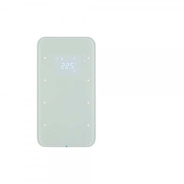 Berker 75643060 R.1 - Touch Sensor 3-fach mit Temperaturregler Glas polarweiß