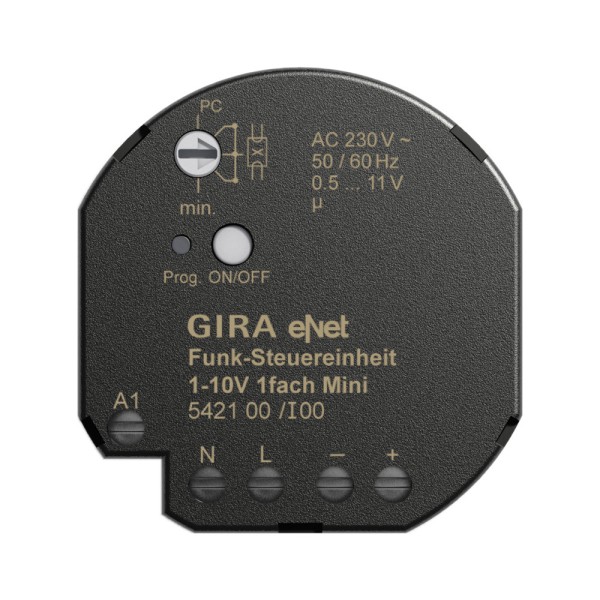 Gira 542100 eNet Funk Steuereinheit 1-10V 1-fach Mini