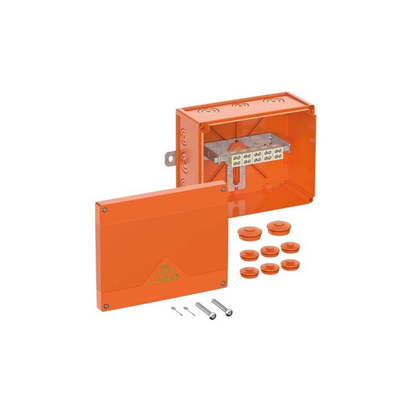 Spelsberg WKE 6-Duo 5x10² Abzweigkasten IP66 orange 200x250x120mm