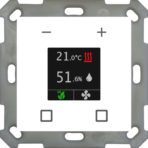 MDT technologies SCN-RTN55S.01 Raumtemperatur- Nebenstelle Smart 55 Reinweiß glänzend