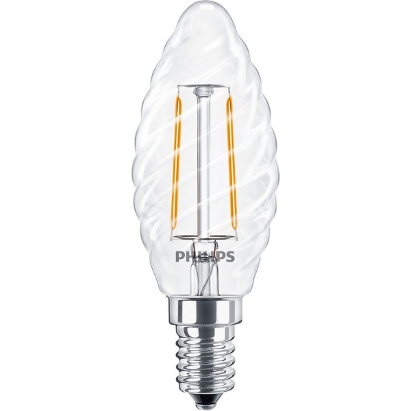 Philips CorePro LEDCandle ND 2-25W ST35 E14 827 CLG