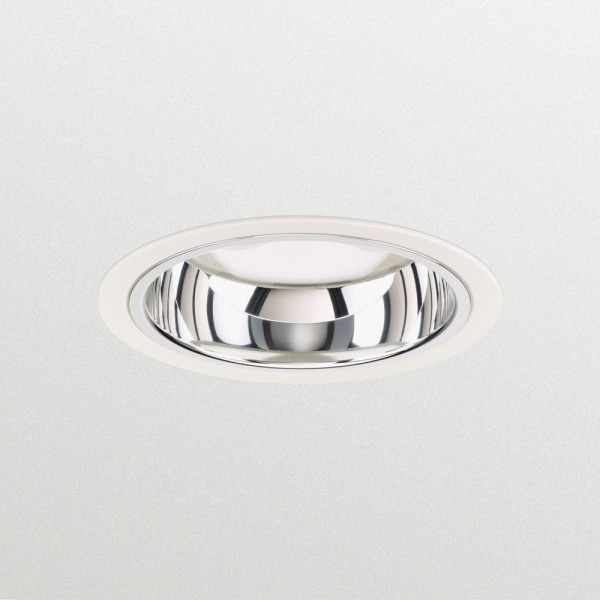 Philips LuxSpace PoE Einbaudownlight 10.6W D150mm 1350lm 3000K Hochglanzreflektor IP20