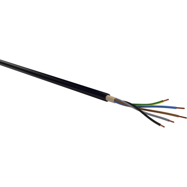 N2XH-J 5x4mm² RE Cca Erdkabel Starkstrom halogenfrei schwarz Meterware