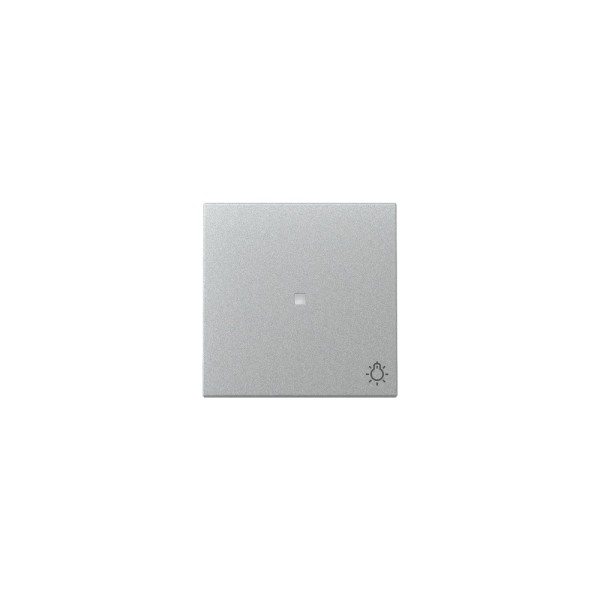 Gira 367426 Wippe mit Kontrollfenster und Symbol Licht System 55 Aluminium