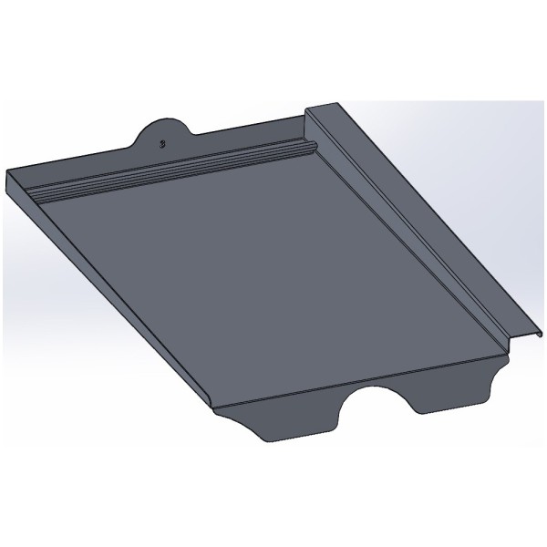 Schletter 103005-049 Alu-Tile BEZ für Erlus Linea