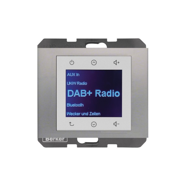 Berker 30847004 Radio DAB+ Bluetooth K.x edelstahl