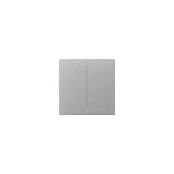 Gira 349526 Wippe 2-fach gerade stehend System 55 Aluminium