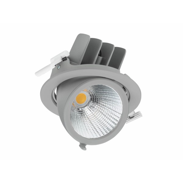 Philips LuxSpace Accent Performance Einbaustrahler 38.5W D155mm 4700lm 2700K Silber IP20