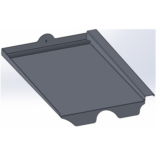 Schletter 103005-002 Alu-Tile BEZ für Erlus Falzziegel