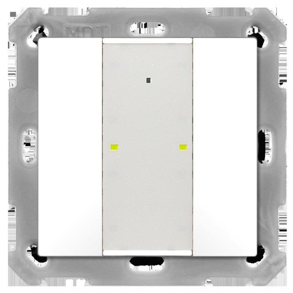 MDT technologies BE-TA55P2.02 Taster Plus 55 2-fach Reinweiß matt